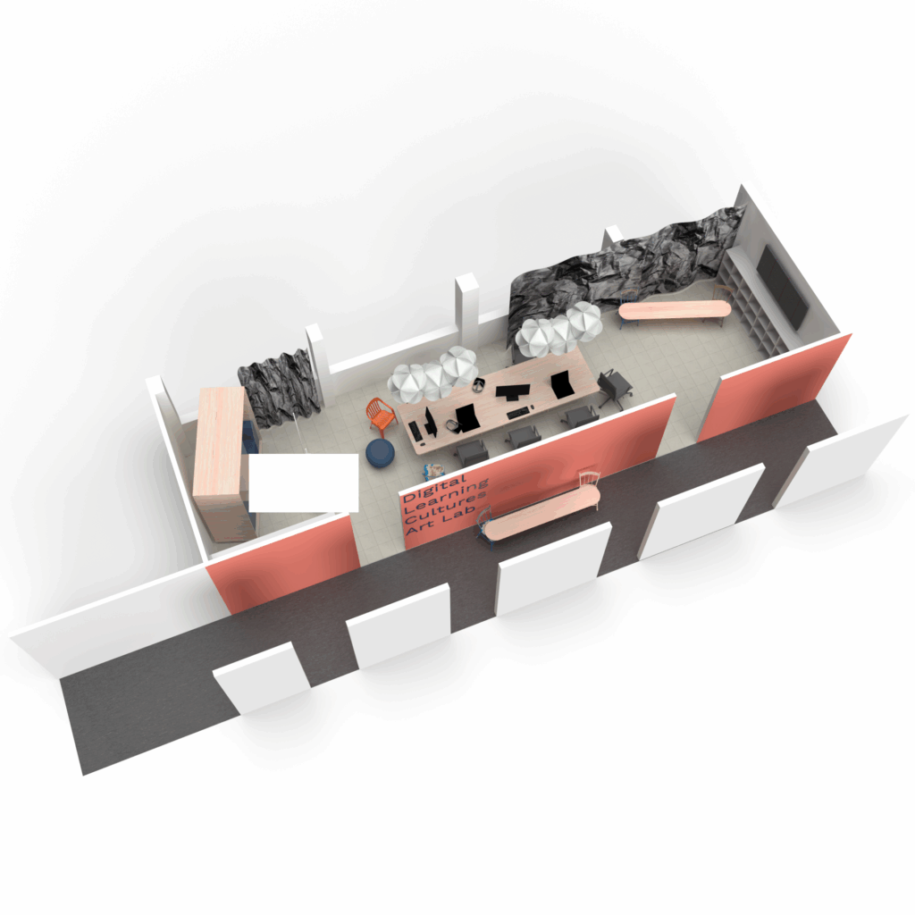 Raumkonzept für ein Büro